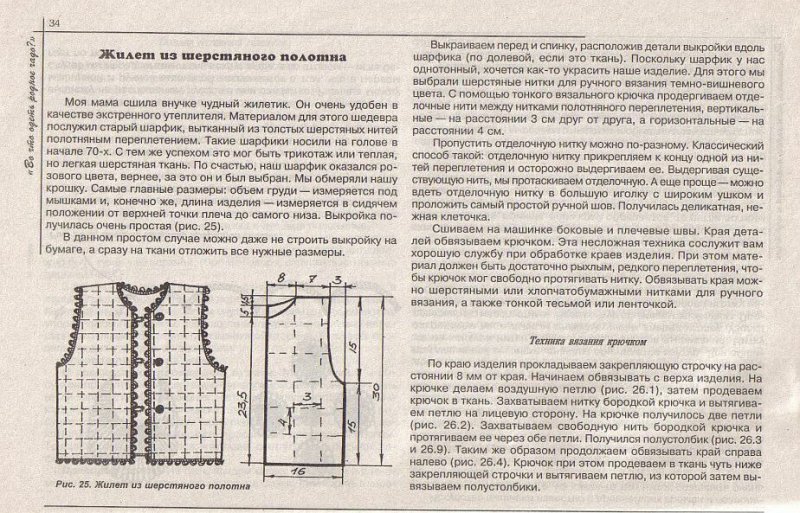 From gallery: жилетки женские скачать бесплатно выкройки & сшить.