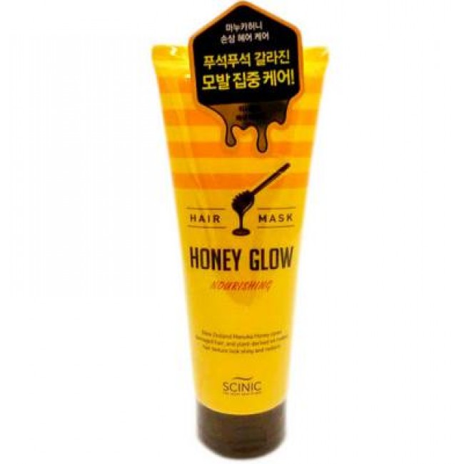 Купить питательная маска. Honey маска для волос корейская косметика. Scinic медовая эссенция для волос Honey Glow hair Oil Essence.