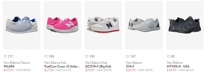 new balance kinder 39