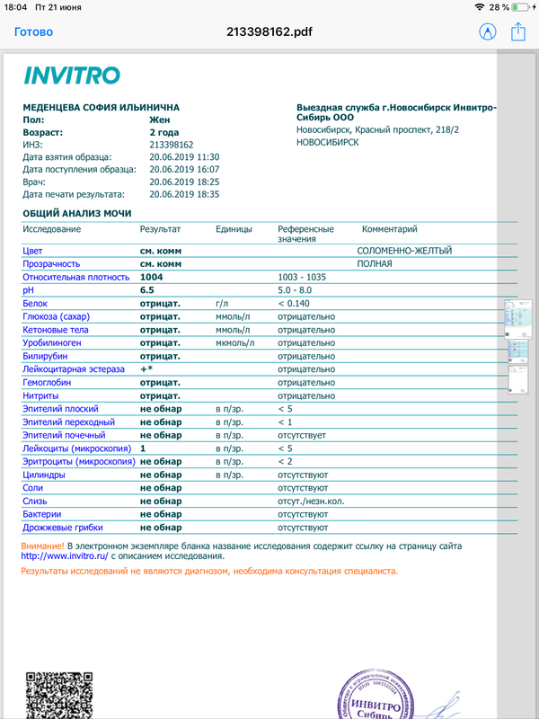 Инвитро бузулук ленина. Расшифровка анализа мочи у детей инвитро. Инвитро анализы. Инвитро бланк анализов. Результаты анализов.